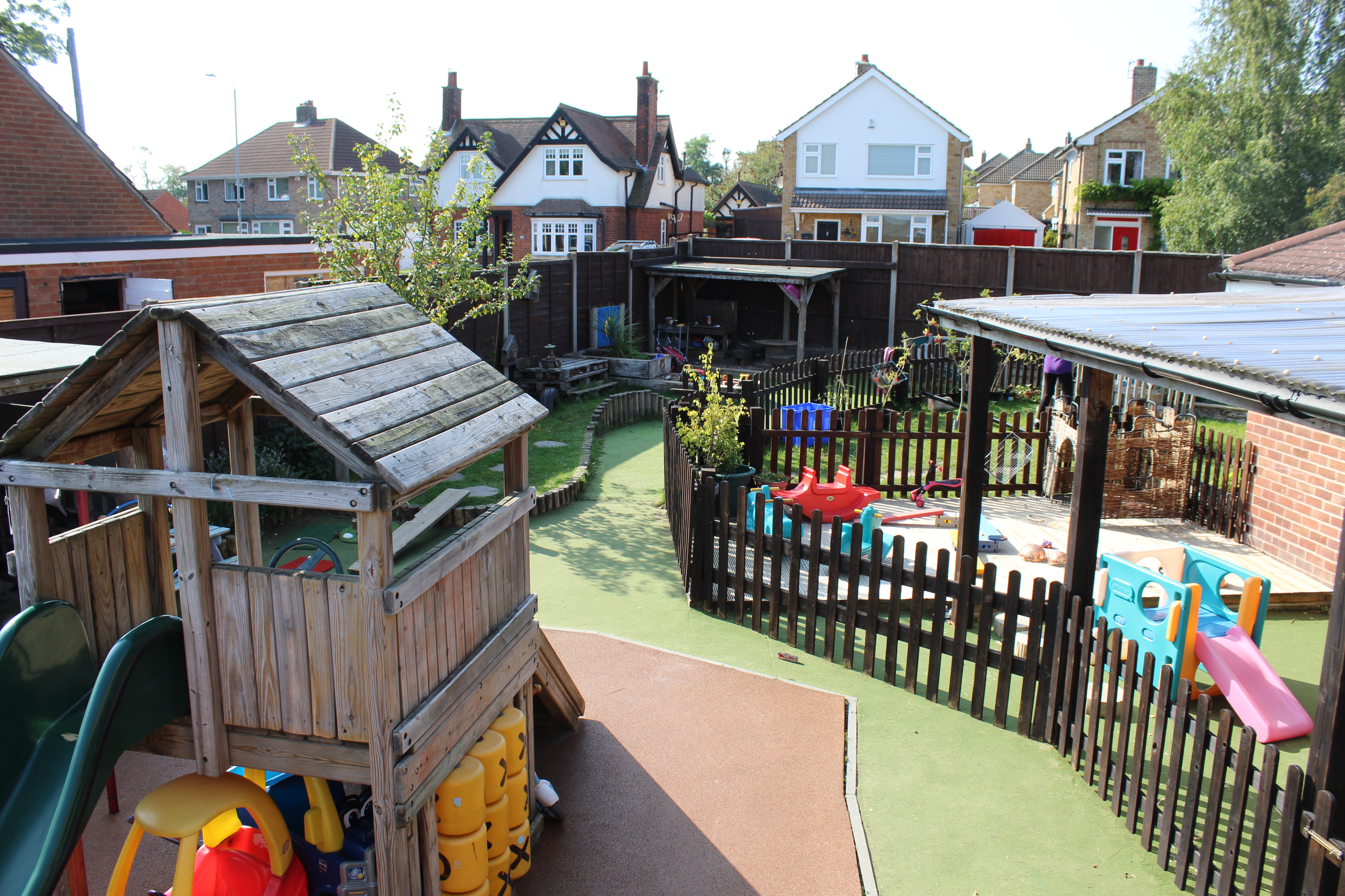 How your child benefits from playing outside at Park Lane Nursery